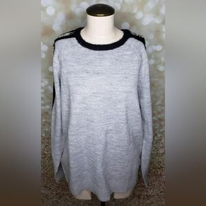 Kori Gray Sequin Embellished Sweater